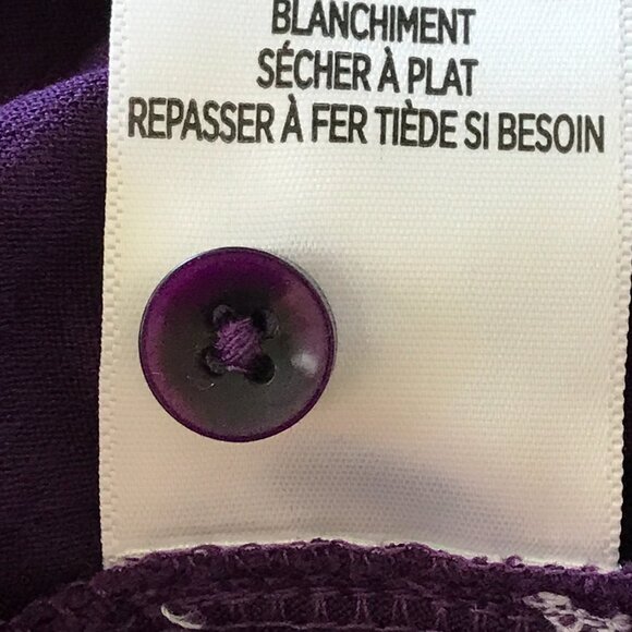 Robert Graham Performance Polo Shirt Men 4XL Purple Skull Collared Short Sleeve - Picture 13 of 13